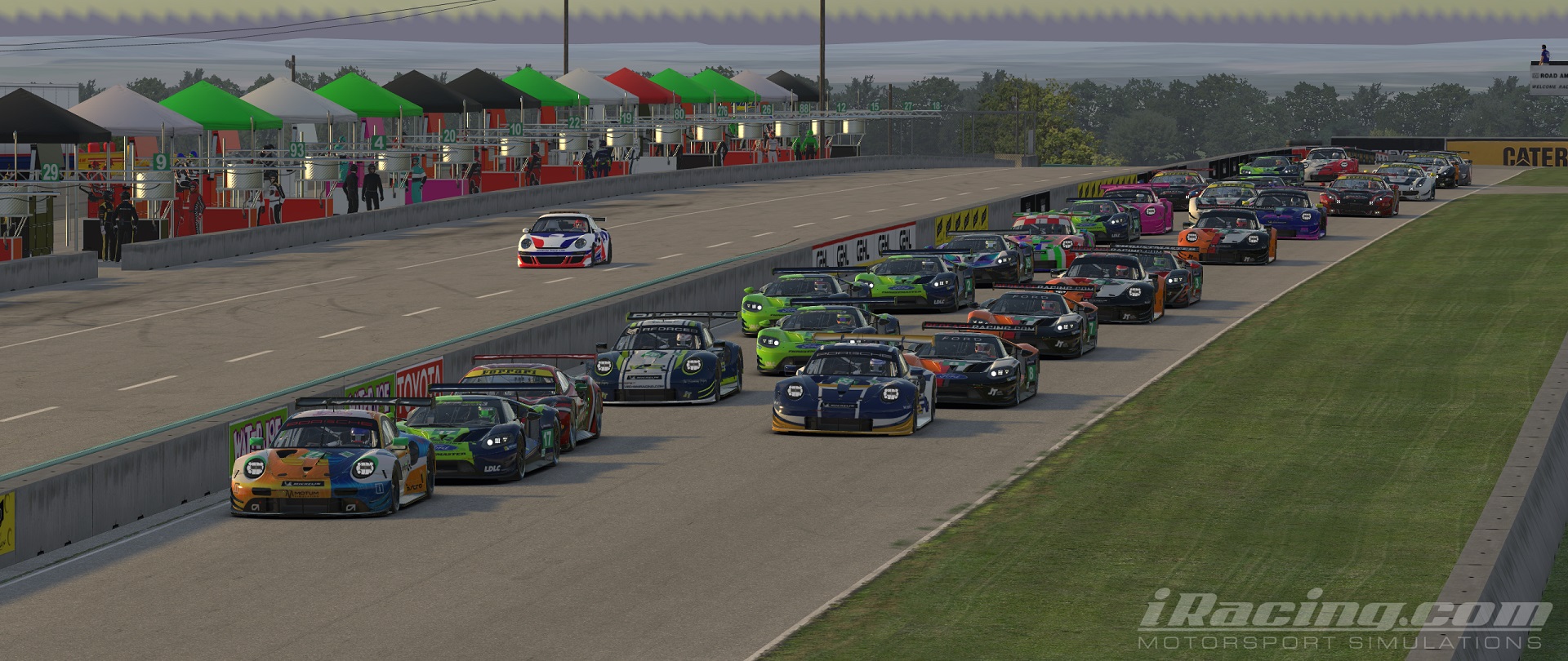 Départ iRacing